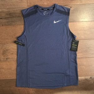 Nike Breathe Dri Fit Running Racing Men’s Tank Top